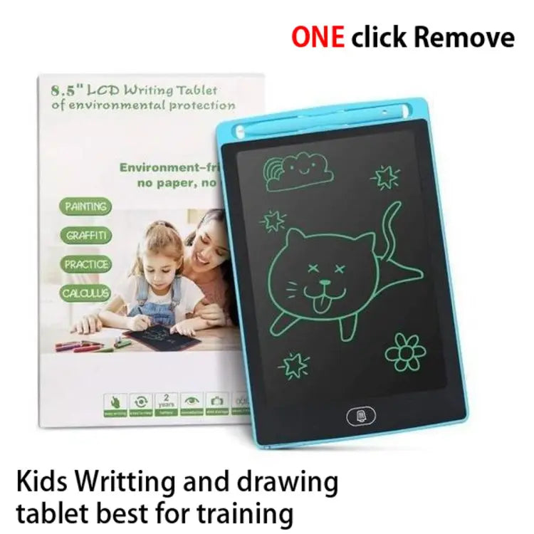 
                  
                    LCD Writing Tablet Electronic Slate E-writer Digital Memo Tab Erasable Writing Pad Learning Toys And Gadgets For kids Notebook Purpose - (8.5 inches)
                  
                